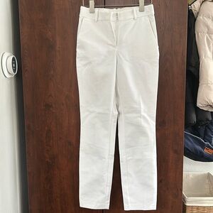 H&M White Highwaisted Pants